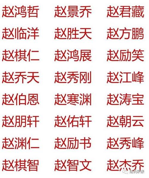 2019年姓赵出生的宝宝取名_2019年姓赵出生的宝宝取名字