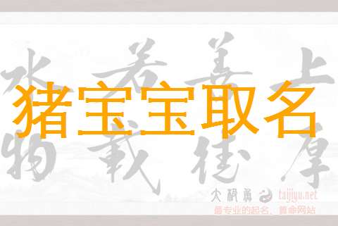 猪宝宝取名带米字的_猪宝宝取名带米字的名字