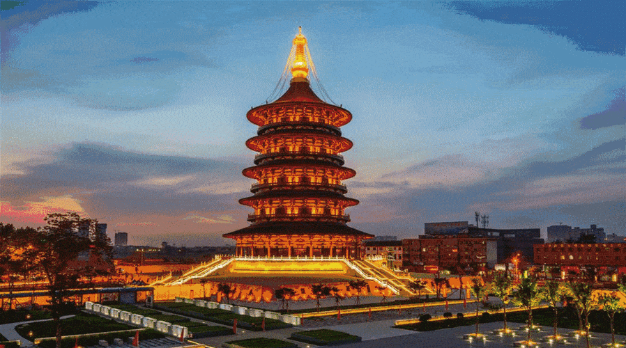 中国洛阳，古都之珠，历史文化底蕴浩渺流传，宏伟建筑风景壮丽，探索洛阳之美