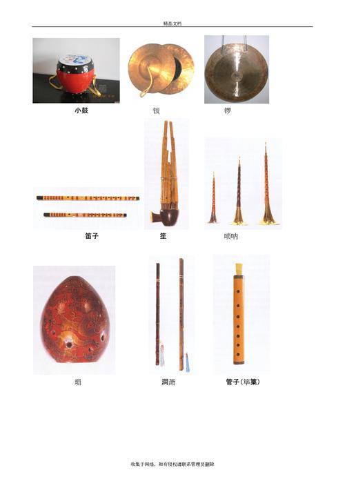 乐器名称大全_乐器名称大全图片名称