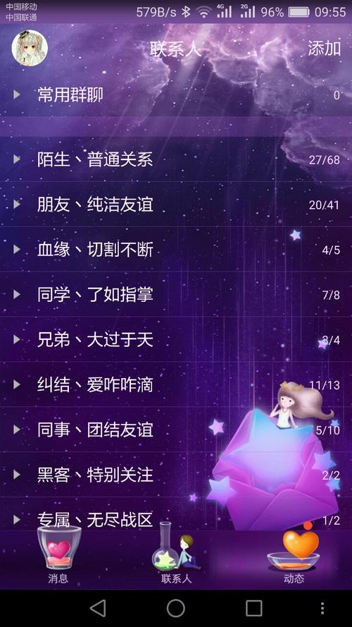 qq好友列表分组设计_qq好友组分类