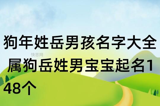 男宝宝取名带岳_男宝宝取名带岳字的名字