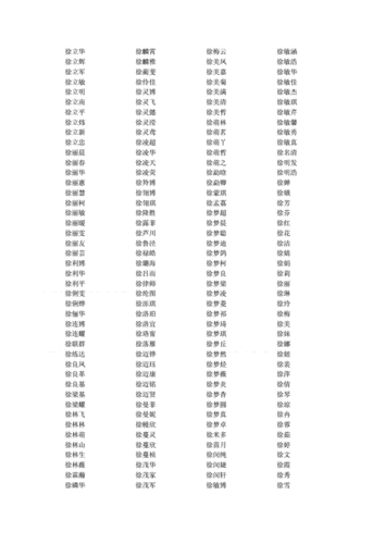 2016年猴徐姓宝宝取名大全_姓徐属猴男孩名字大全