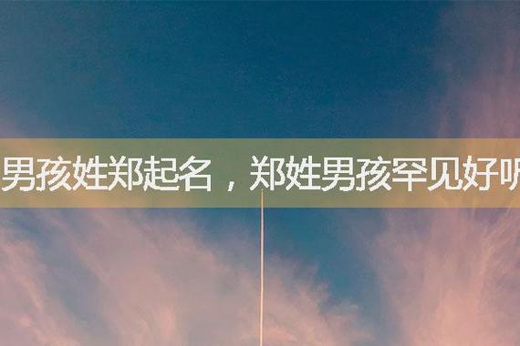 宝宝取名为郑_宝宝取名郑字