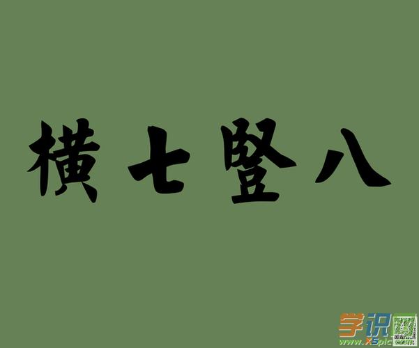横七竖八_横七竖八的意思