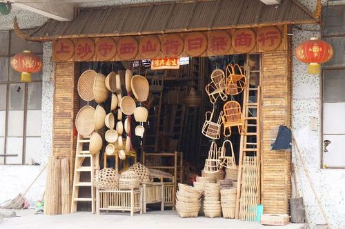 卖竹工艺品的店名_
