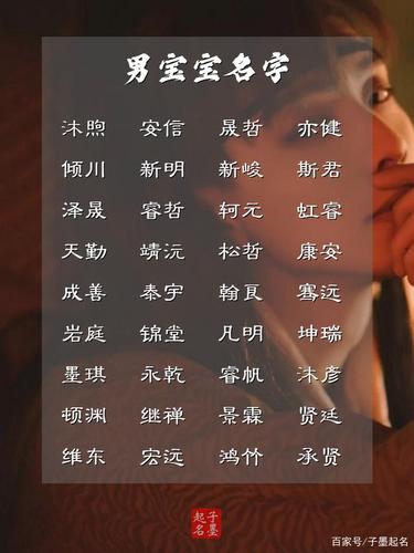 带文男宝宝取名_带文男宝宝取名的名字