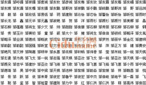 2019年邹姓猪宝宝取名排行_2019年邹姓猪宝宝取名排行