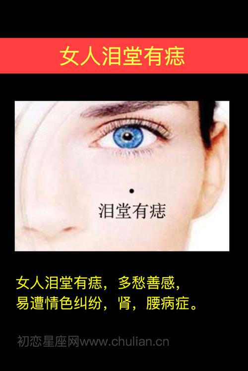 泪堂痣_泪堂痣的正确位置图片