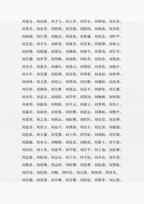 2014刘姓女宝宝取名_2014刘姓女宝宝取名大全