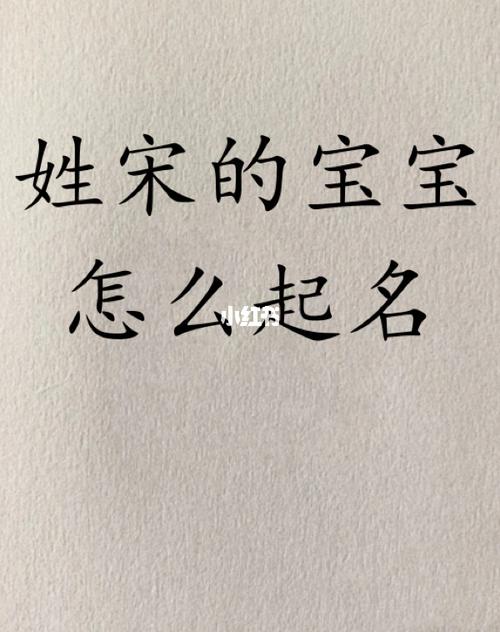 姓宋宝宝起名字女孩大全（姓宋女宝宝洋气的名字）