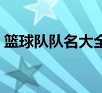 篮球起名字大全（篮球取名一个响亮的名字）
