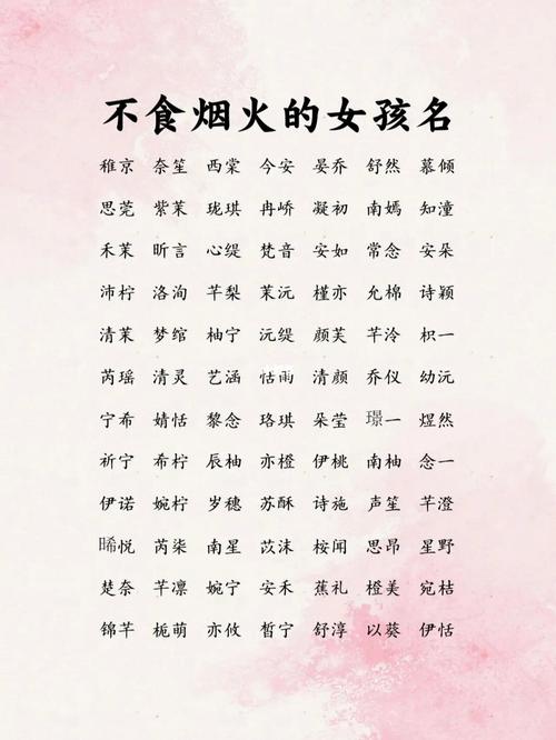 烟火起名字大全（烟火网名怎么样）