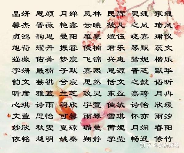 楚辞起名女孩小名字大全（楚辞 女孩起名）