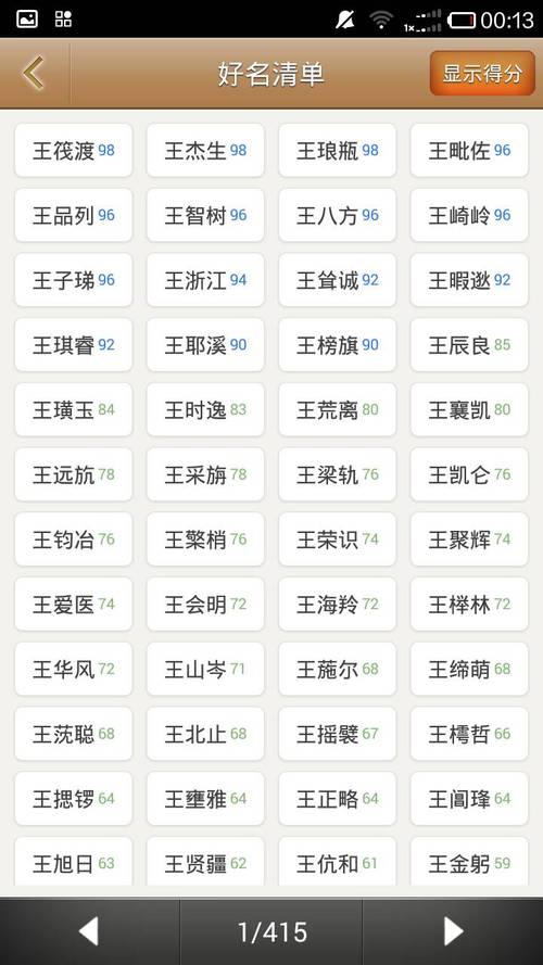 宝宝起名字王中（王中取名）