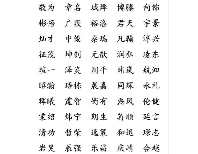 狗年起名字大全男孩（狗年好听的男孩名）