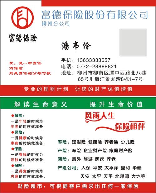 代理保险公司怎么起名字（保险代理公司名片）