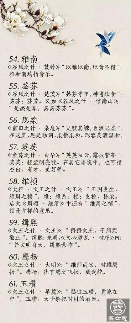 起名字虎年女宝宝诗经（诗经取名中性虎年宝宝）