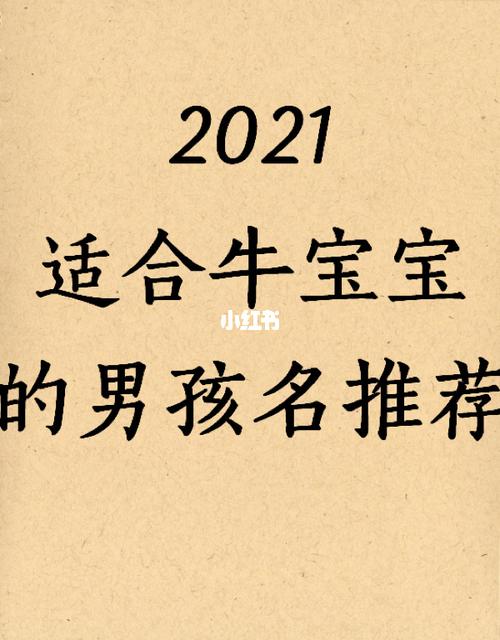 2021年男牛宝宝名字大全（2021牛年男宝宝名字大全集）