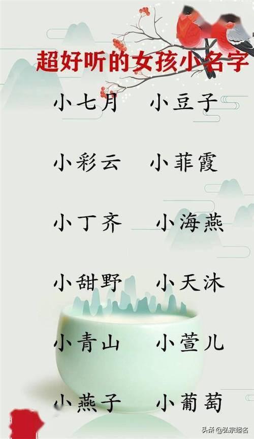 娃娃小名女孩宝宝起名字（娃娃小名大全2021女孩）