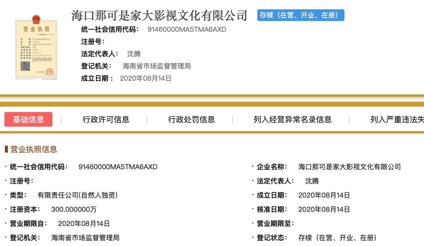 影视公司起名字大全中国风（影视公司名字大气一些）
