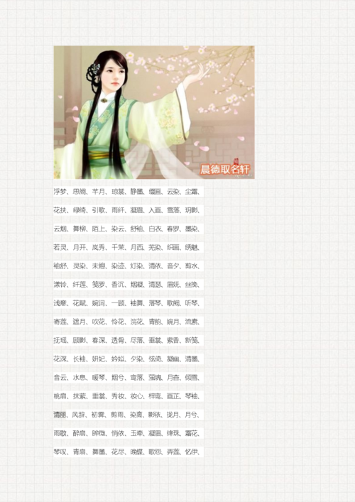 起名字大全古言（起名字 古文）