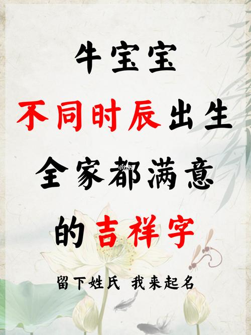 牛年生宝宝起名字吉祥（牛年生宝宝取名字）