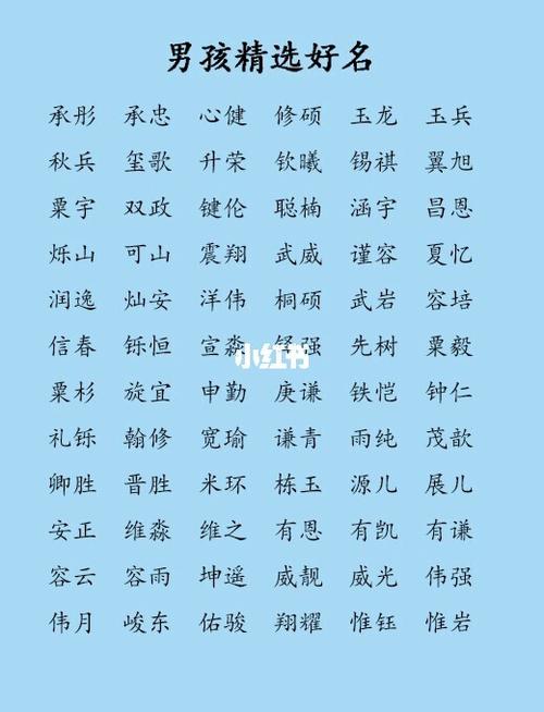 帮我儿子取名（帮我给我儿子取个名字）