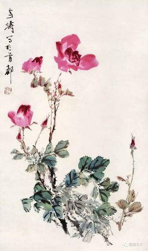 给国画花起名字大全（给国画花起名字大全图片）