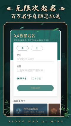 熊猫起名名字大全男孩（熊猫起名名字大全男孩子）