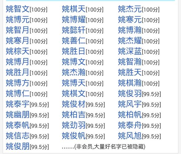 姓姚如何起名男孩名字大全（姓姚的男孩名字最好听的名字）