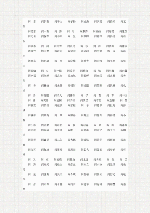 姓闫的公司起名字（姓闫的名字叫什么男孩）