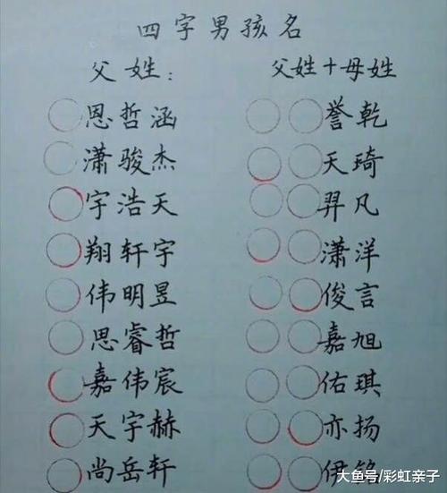 给宝宝孙女起名字（给孙女取名字）