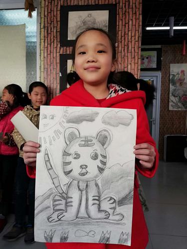 素描班起名字虎宝宝（素描好听的名字）