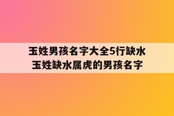 宝宝用玉起名字（用玉字起名字大全男孩女孩）