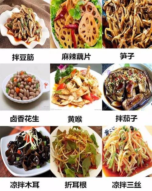 卤水凉菜起名字大全（卤味凉菜菜名）