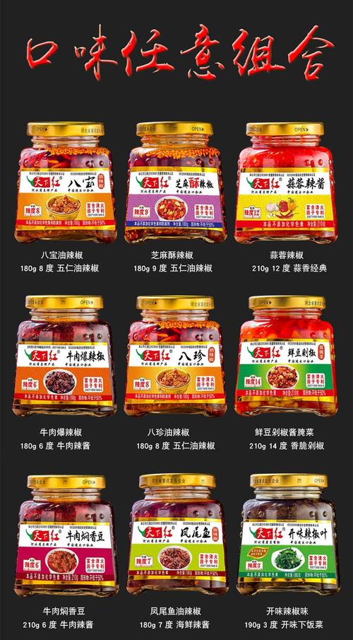 辣椒酱店铺起名字大全三个字（辣椒酱品牌取名）