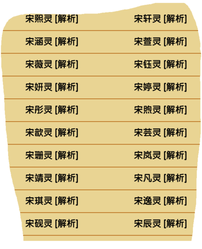 宋性女宝宝起名字（2020年女宝宝起名字大全寓意好姓宋）