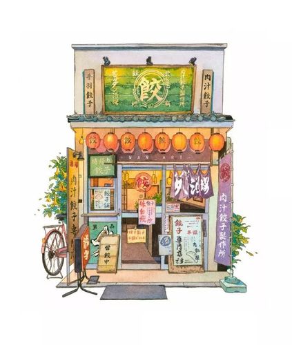 用水彩画店铺起名大全（卖水彩的店叫什么）
