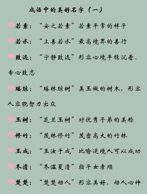 长辈给宝宝起名字大全（长辈取名字的意义）