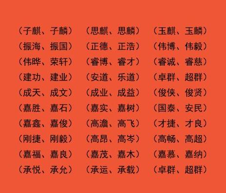 谢男宝宝起名字大全（2020姓谢男宝宝名字大全）