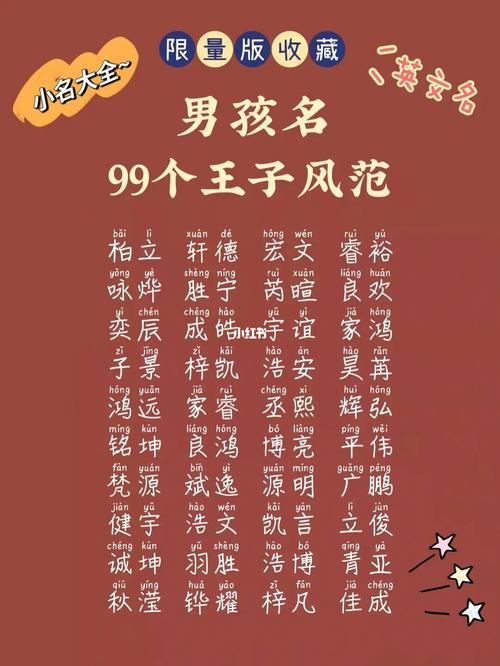 起名字小名男孩名字大全（起名小名大全男孩小名大全洋气）
