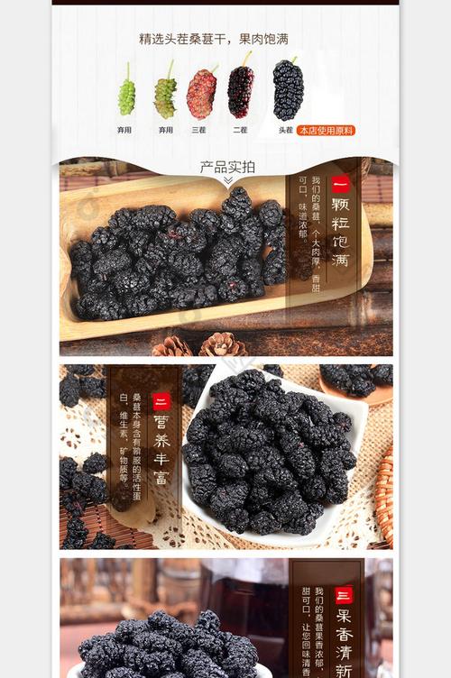 桑葚干货店铺起名大全（桑葚卖点）