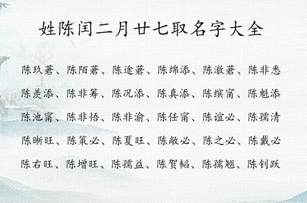陈字取店铺名字（姓陈的小店铺取个名字）