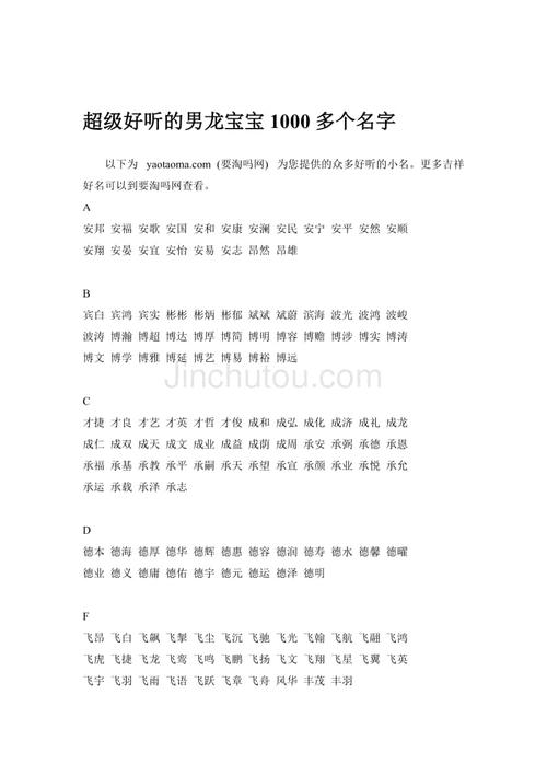 龙宝宝起名字好听（龙宝宝取名字）