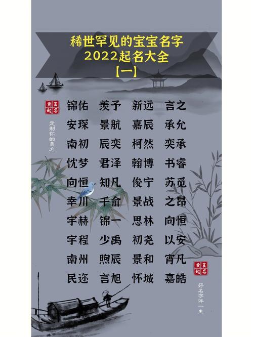 宝宝起名字大全2022（宝宝起名字大全2023年）