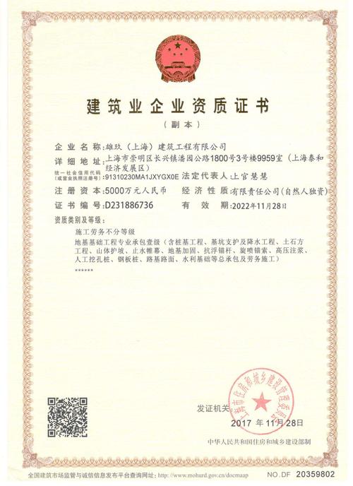 建筑安装劳务公司起名字大全（建筑安装劳务公司需要什么资质）