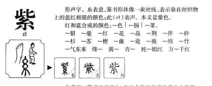 紫字店铺起名大全集（紫字店铺起名大全集四个字）