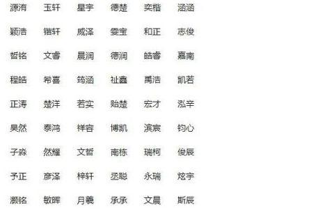 星座宝宝起名字男孩（星座的男孩）