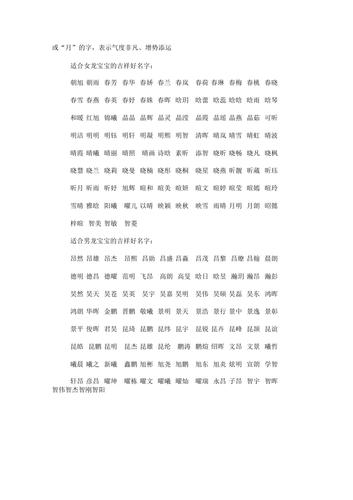 宝宝起名字大全女孩小名（宝宝起名女宝宝名字大全）